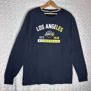 NWA Los Angeles Lakers Basketball Long‎ Sleeve Sweatshirt Size XL